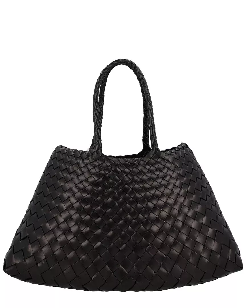 Dragon Diffusion Small Santa Croce Leather Shoulder Bag