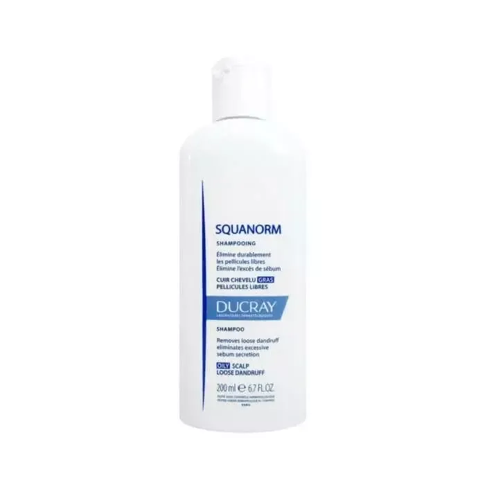 Ducray Squanorm Oily Scalp Dandruff Shampoo 200 ml