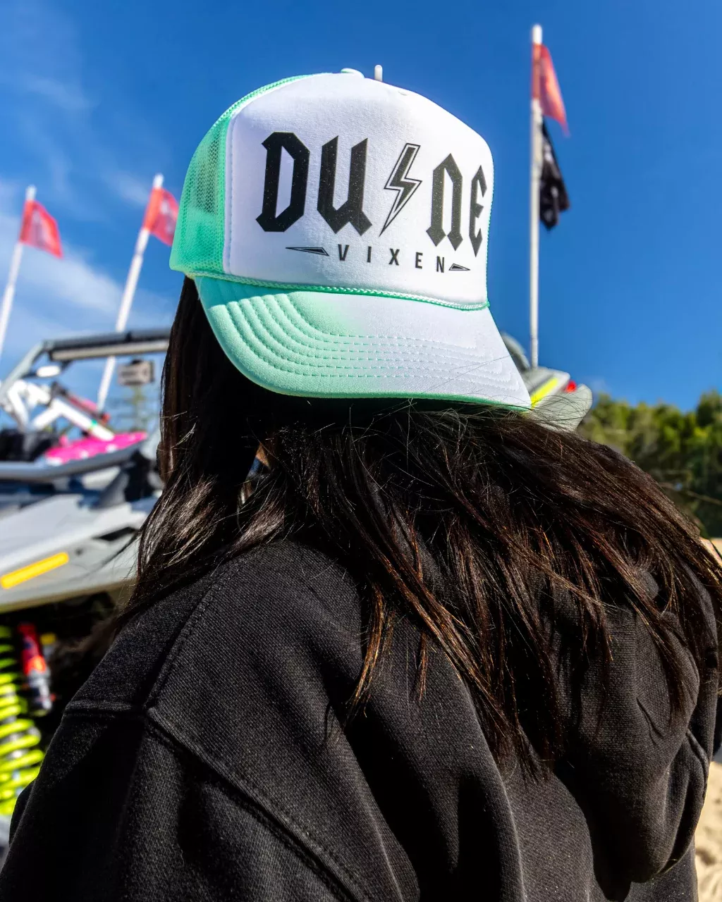Dune Vixen Foam Trucker Hat