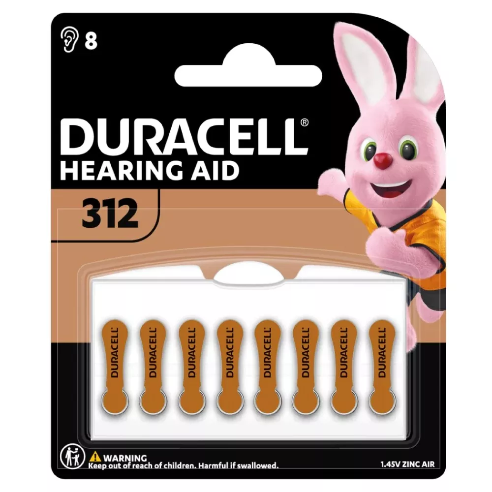 Duracell EasyTab Hearing Aid Battery, 6 x 8-Pack
