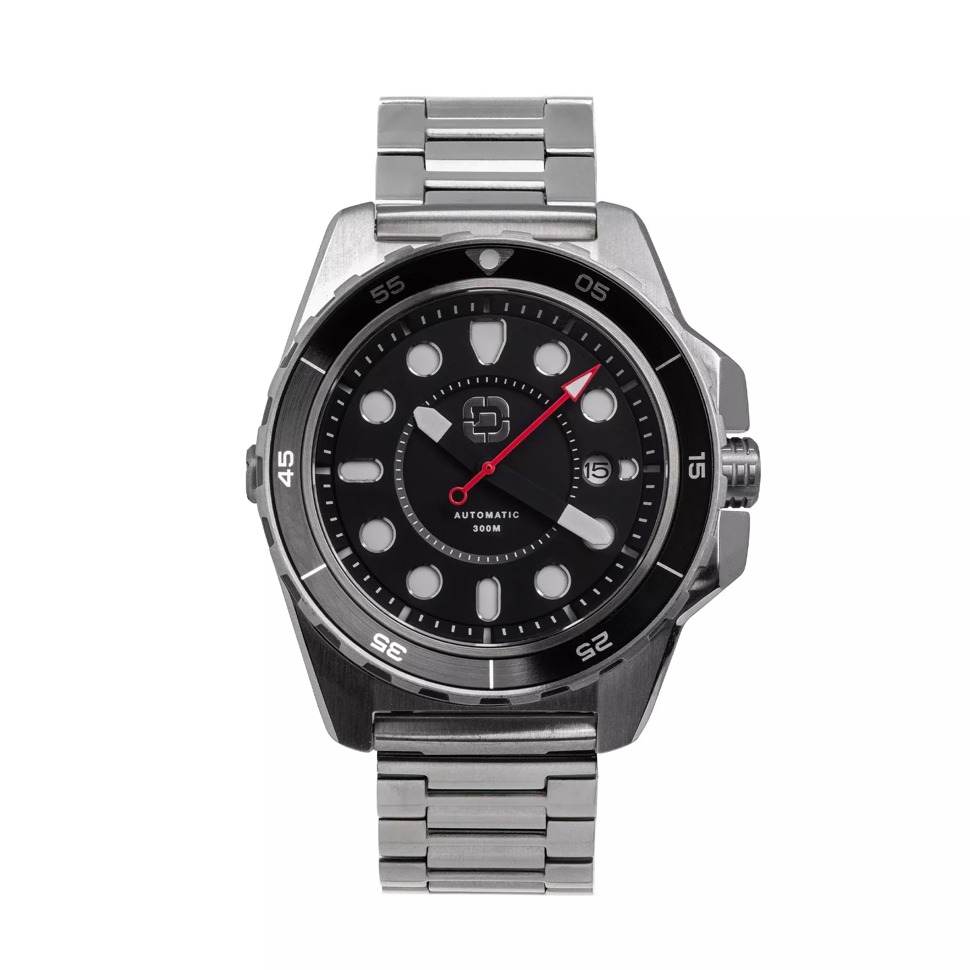 DV-02 - Automatic Dive Watch with Metal Bracelet
