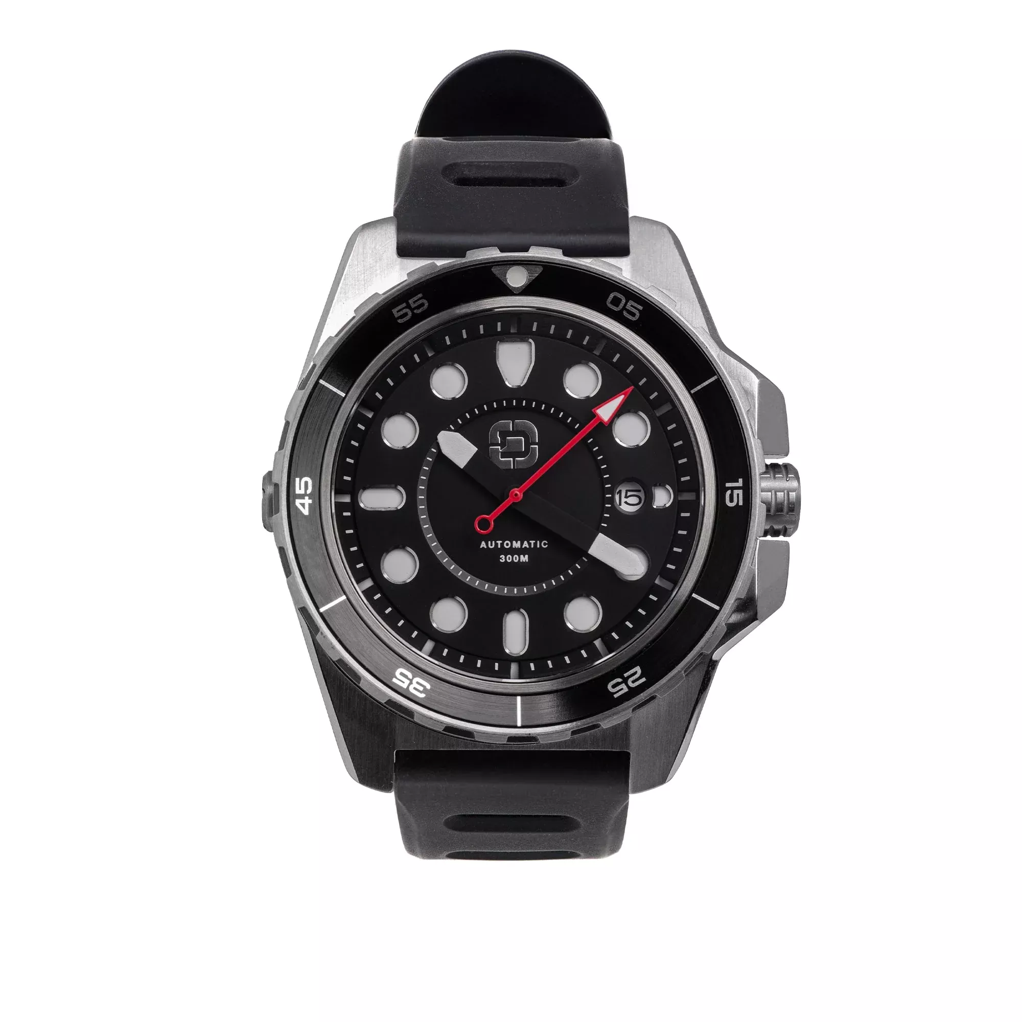 DV-02 - Automatic Dive Watch with Silicone Sport Strap