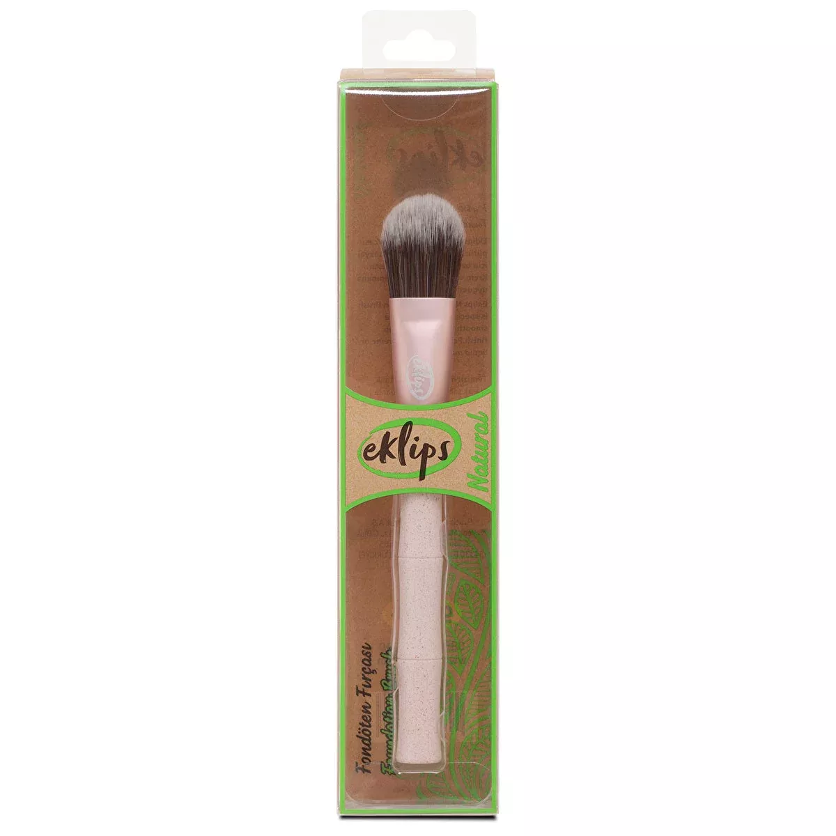Eklips Natural Foundation Brush - Smooth Application | Makeup Tool