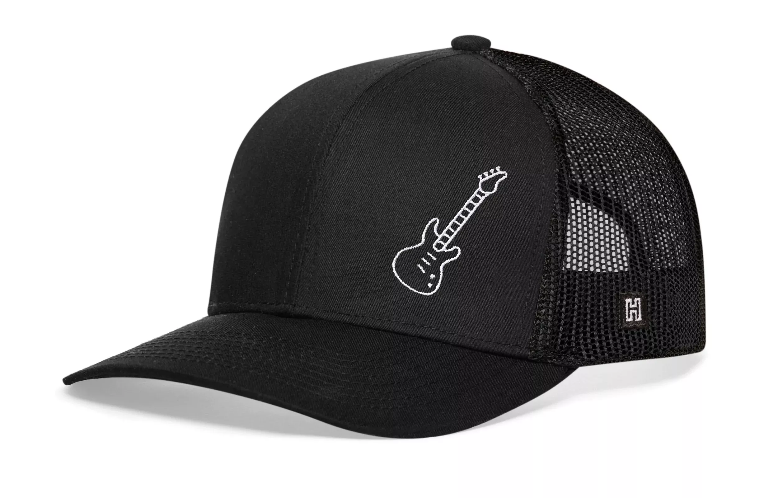Electric Guitar Trucker Hat|Music Snapback