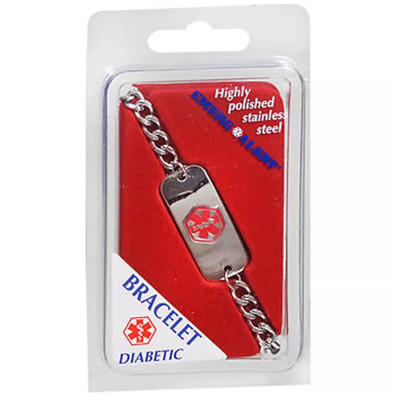 Emerg Alert Diabetic Medical Bracelet