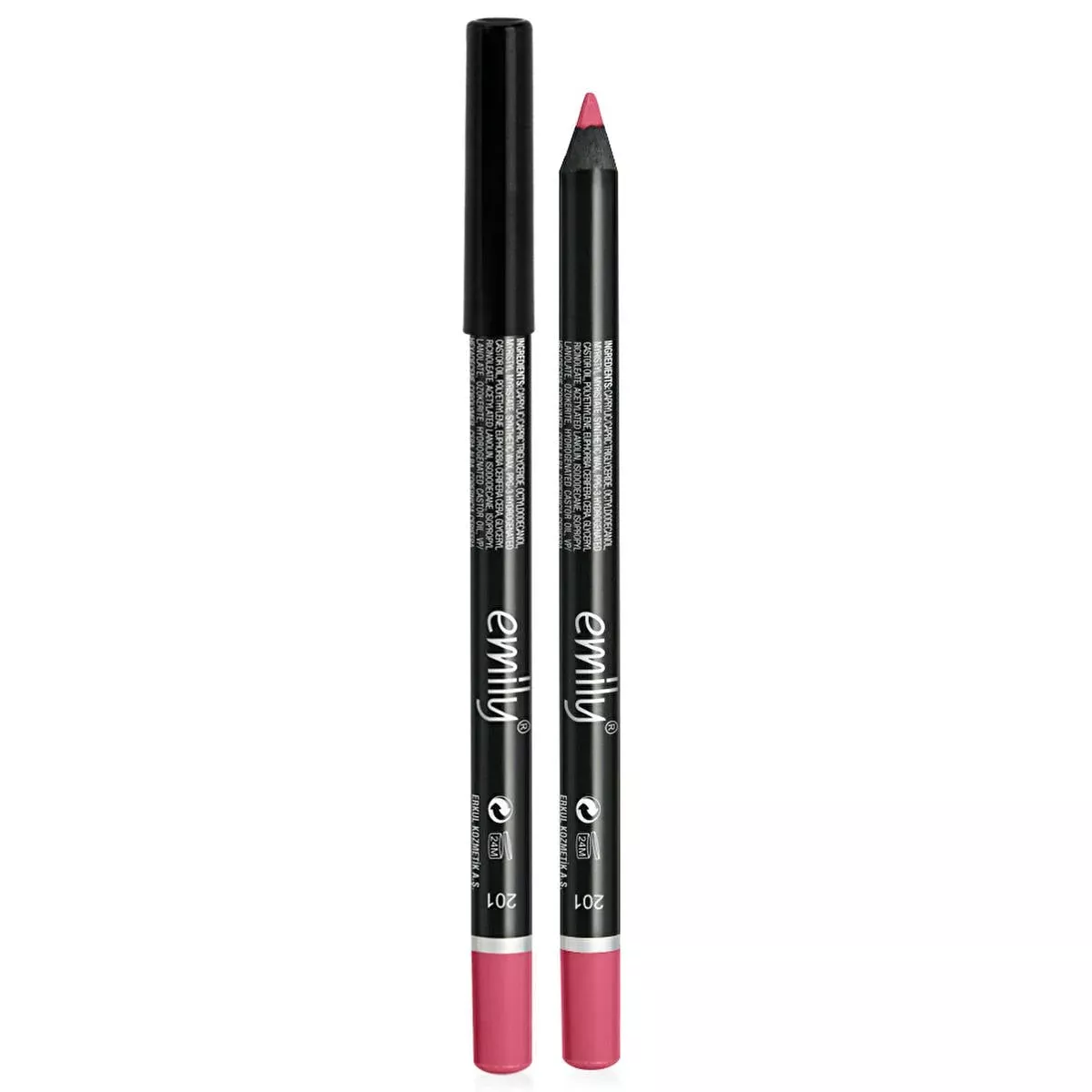 Emily Long Lasting Lip Pencil - Durable Lip Color with Precision Application