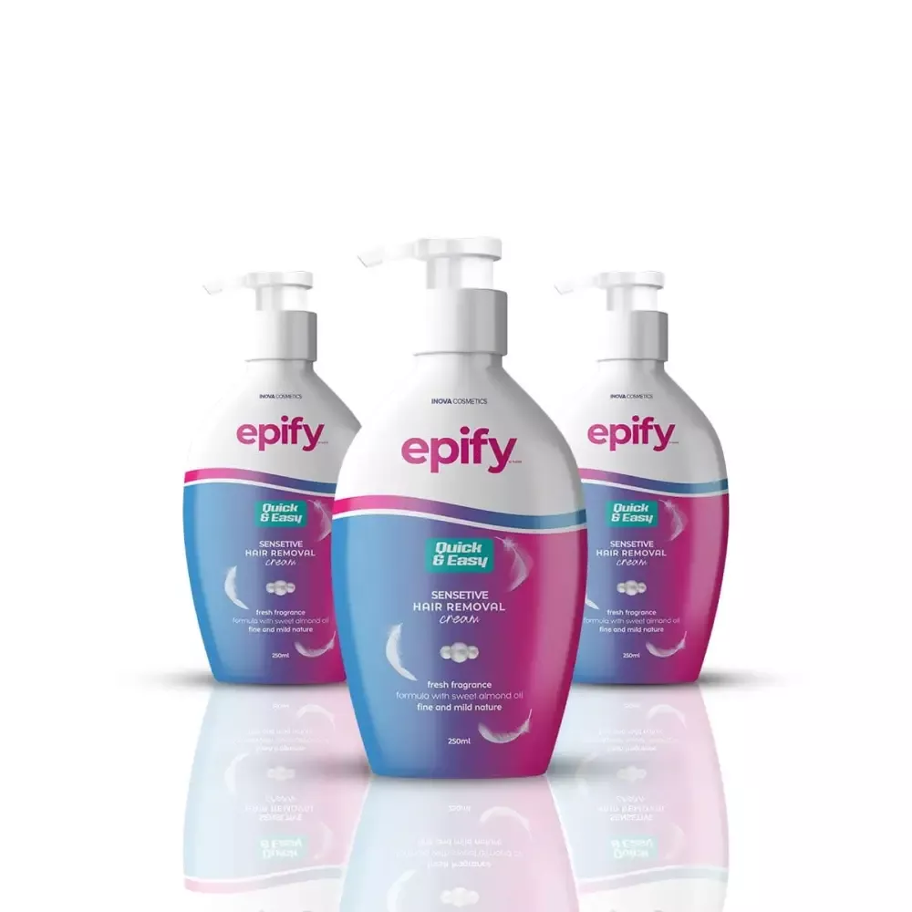 Epify Hair Removal Cream 250 ml (Pack of 3)