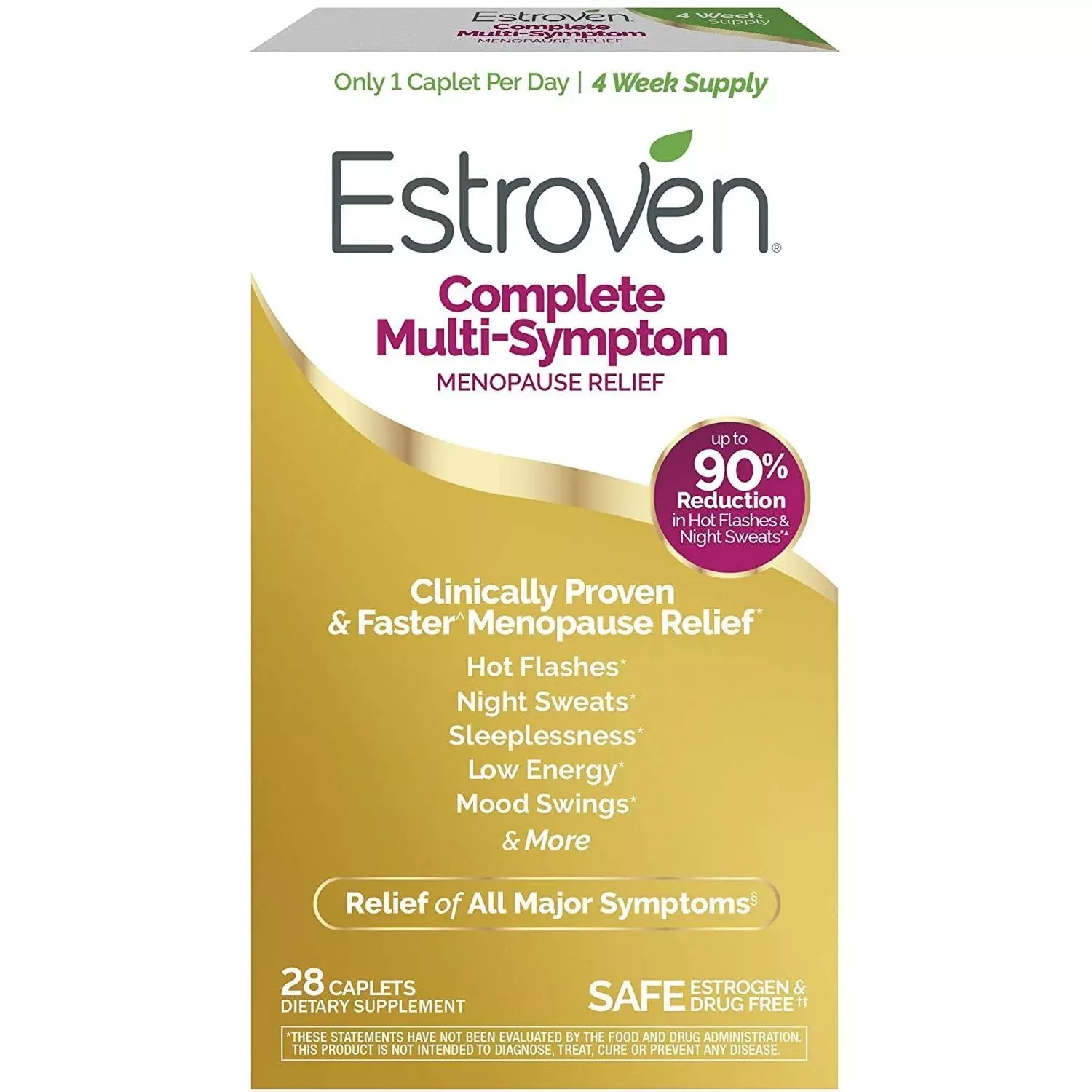 Estroven Complete Menopause Relief Tablet CPLT, 28 EA