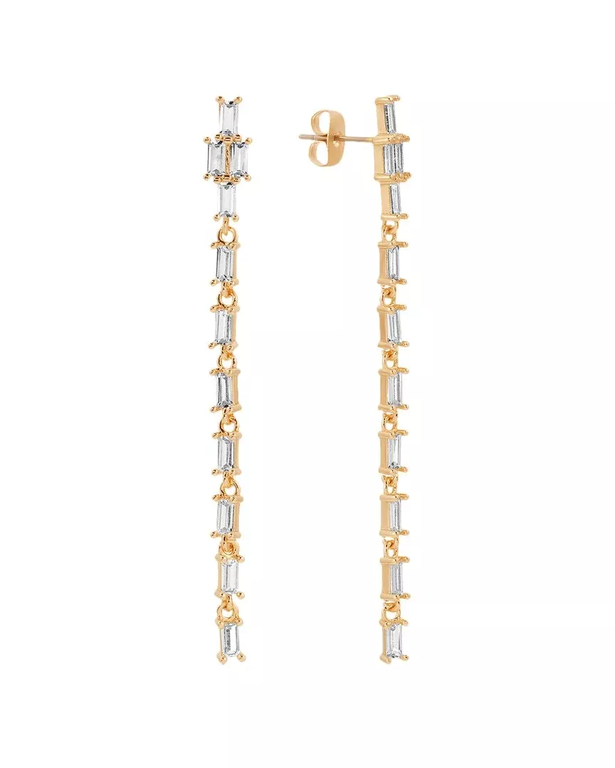 Ettika 18K PlatedLinear Earrings