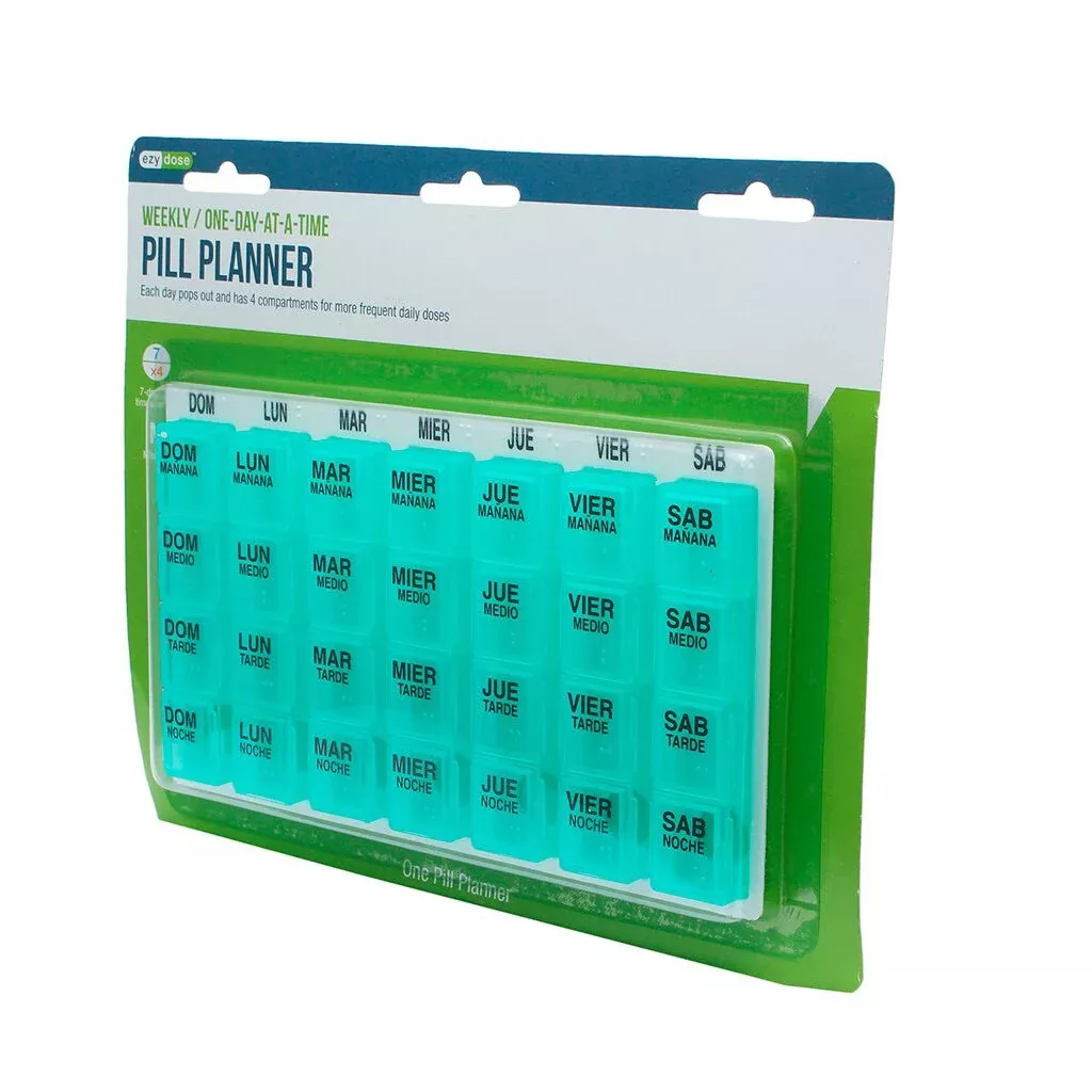Ezy Dose Weekly Medication Organizer Tray
