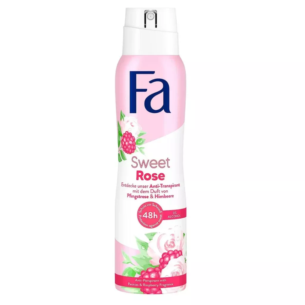 Fa Sweet Rose Deodorant Spray, 150 Ml
