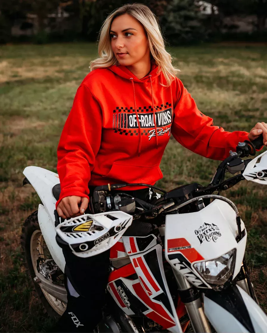 Fast Lane Hoodie - Red