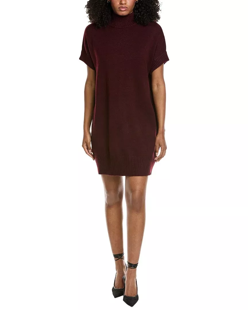 Fate Oversized Mock Neck Sweaterdress