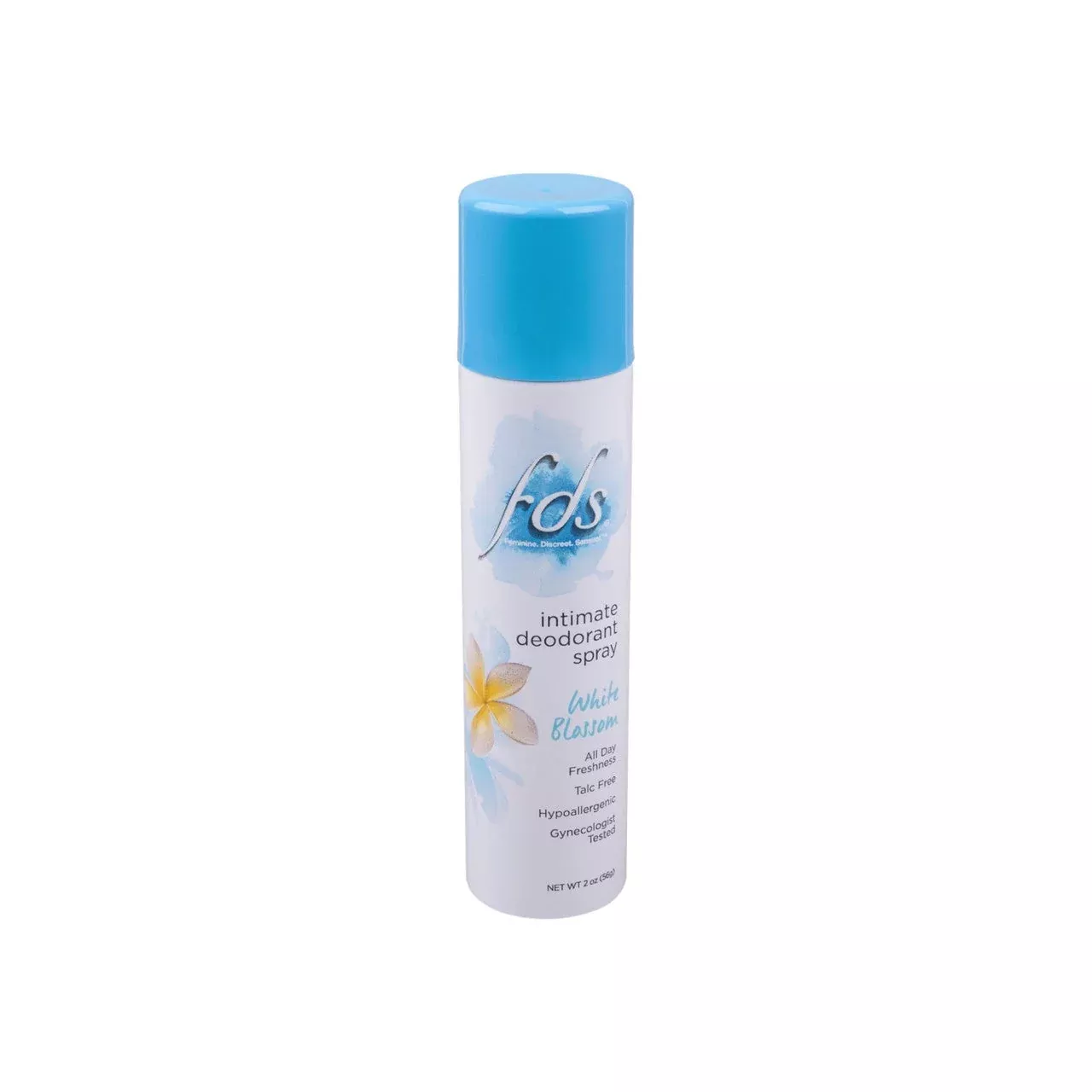 FDS Intimate Deodorant, Spray, White Blossom 2 Oz