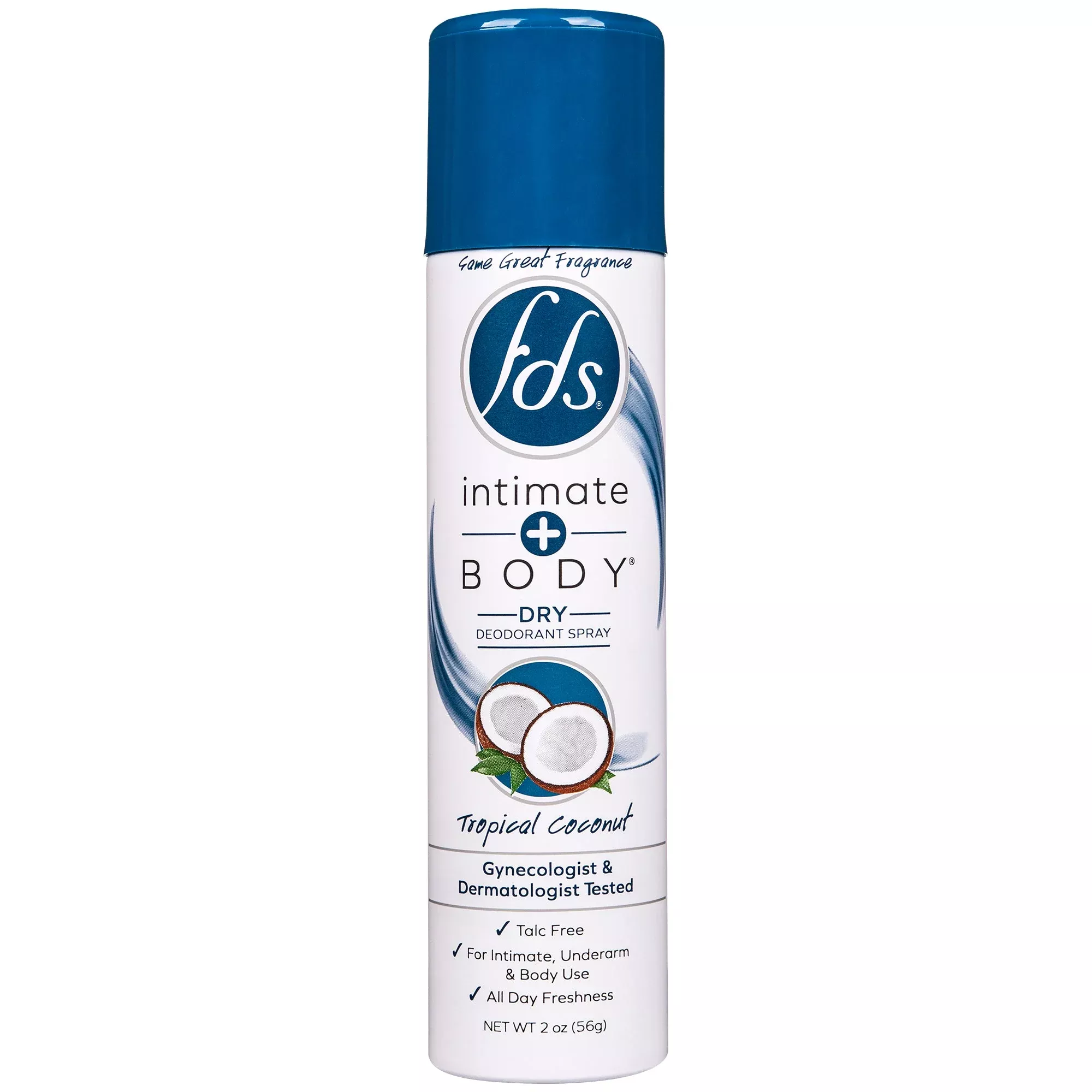 FDS Mist Intimate Body Spray, Coconut 2 Ounce
