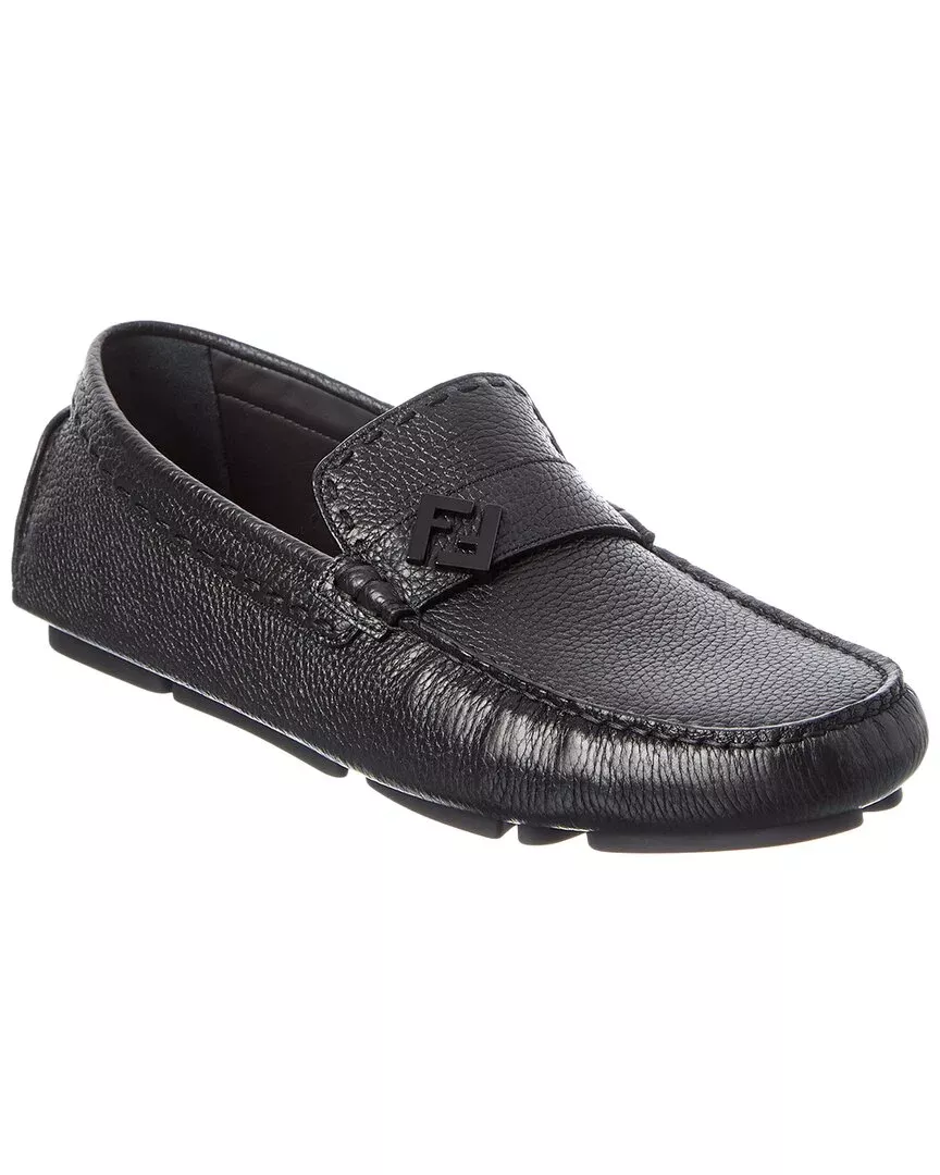Fendi Leather Loafer