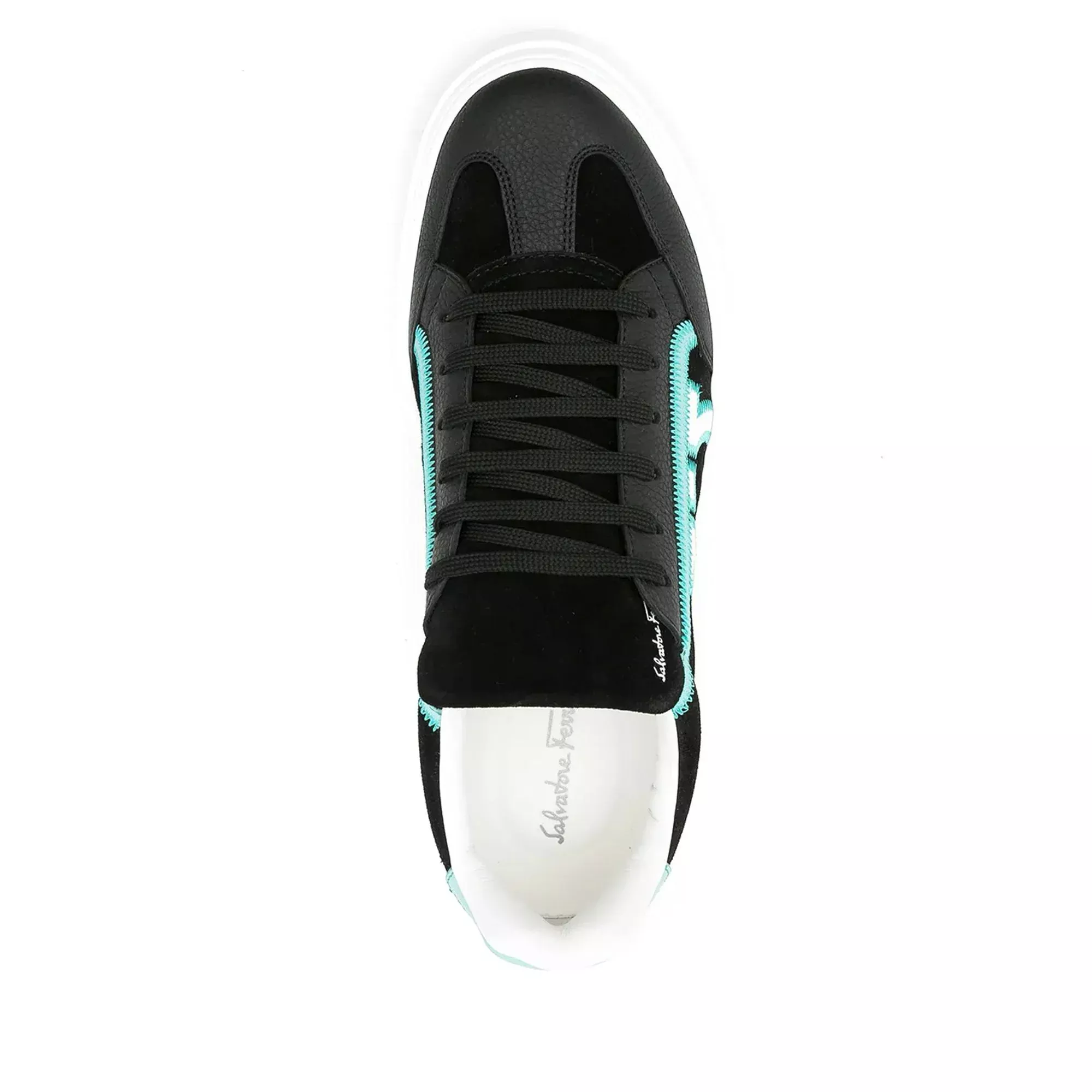 Ferragamo Borg 5 Low-Top Sneakers