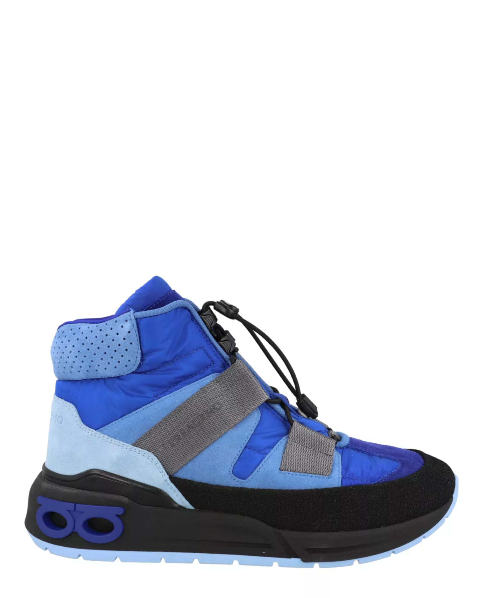 Ferragamo Mens Leonida High-Top Sneakers