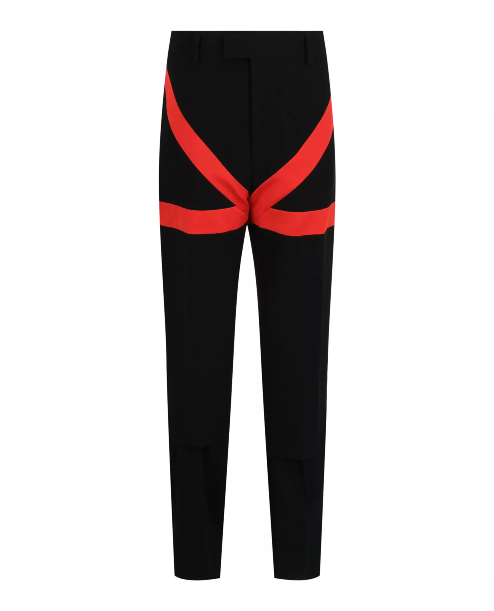 Ferragamo Mens Satin Striped Pants