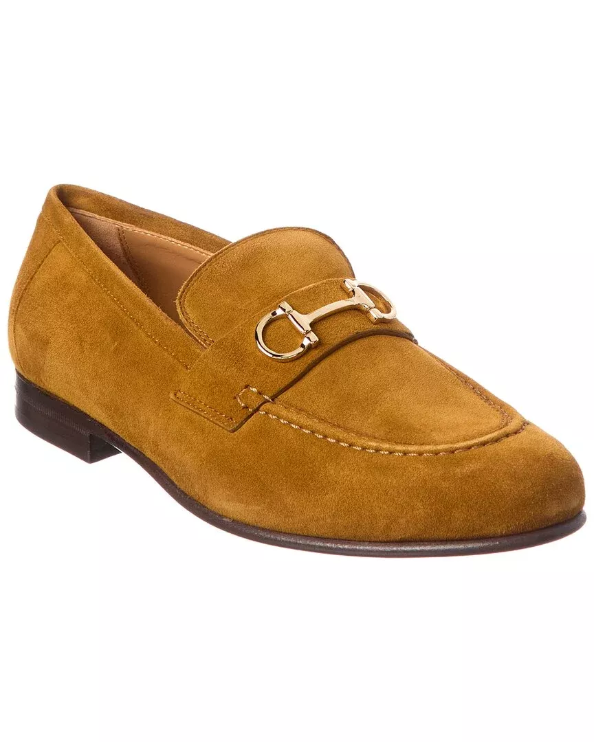 Ferragamo Ottone Suede Loafer