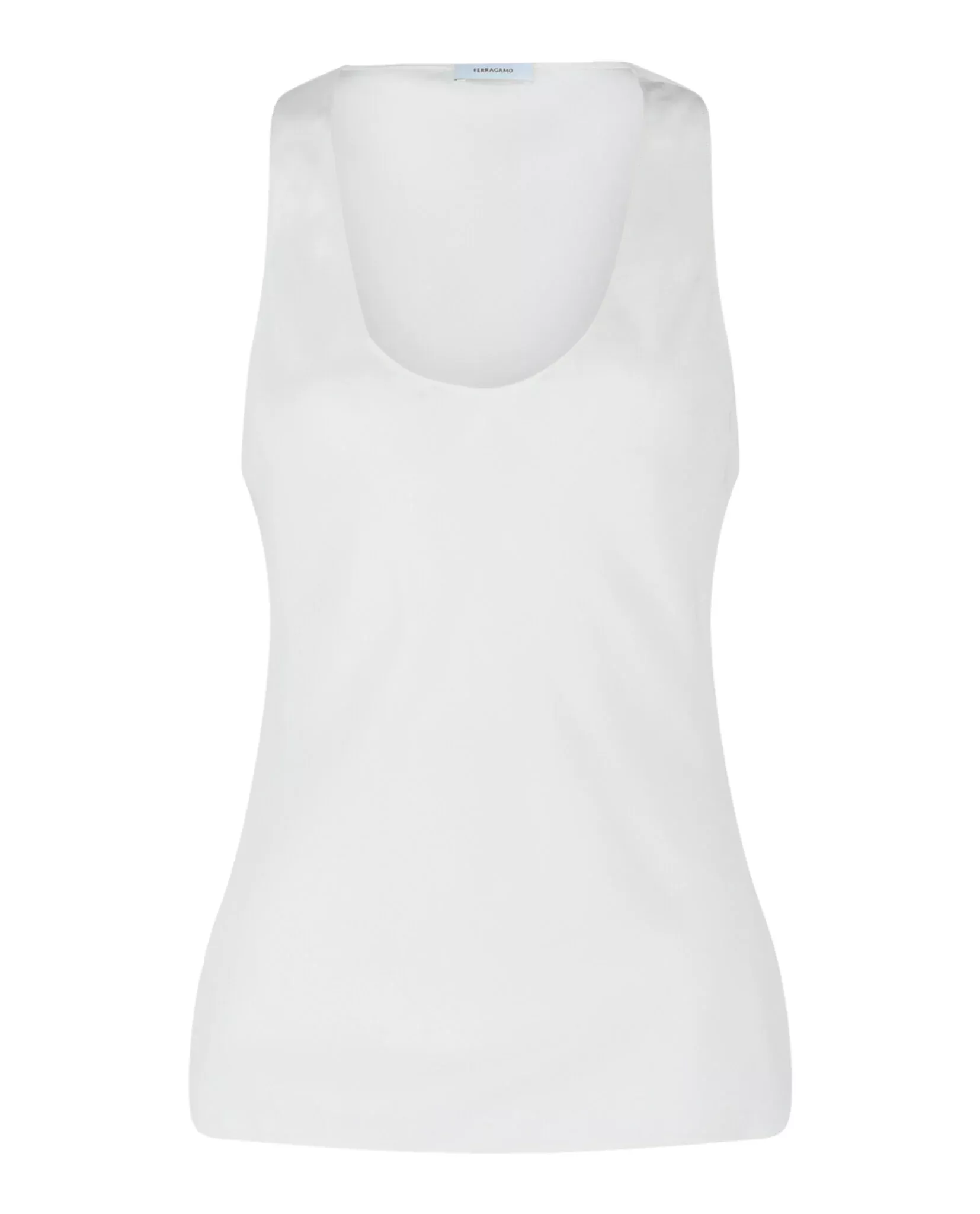 Ferragamo Womens Silk Tank Top