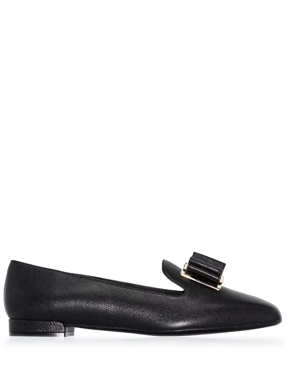 Ferragamo Zaneta Double-Bow Moccasins