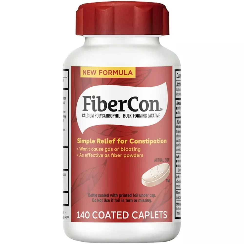 Fibercon 625 mg Tablet CPLT, 140 EA