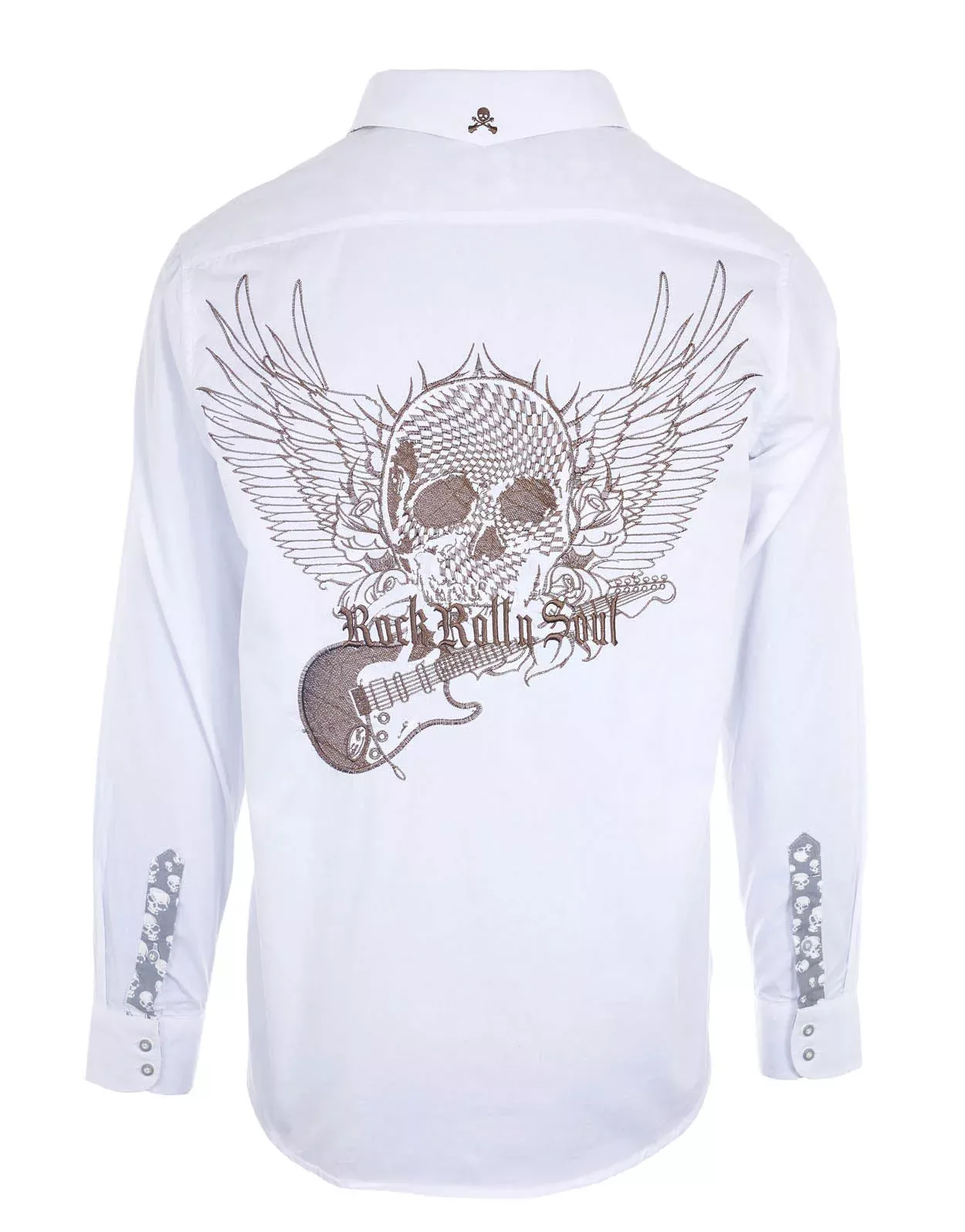 Flying Skull & Guitar