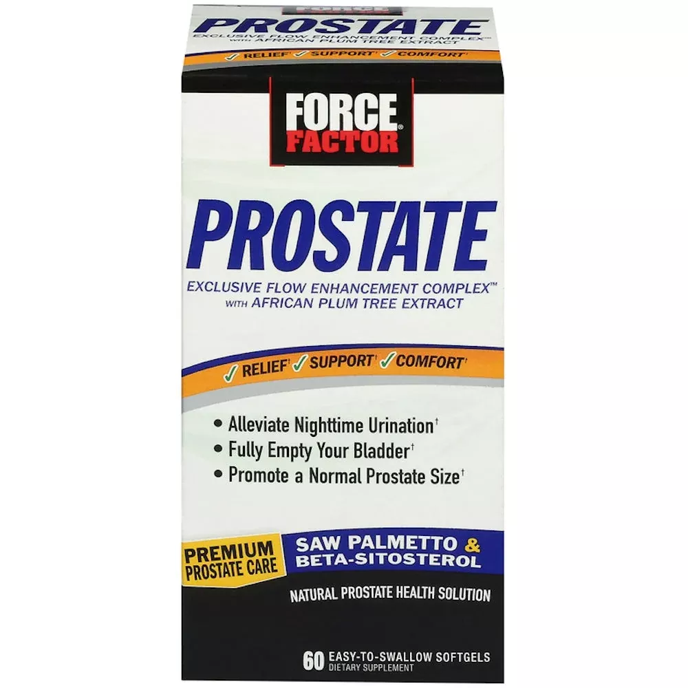 Force Factor Prostate Gelcap, 60 EA