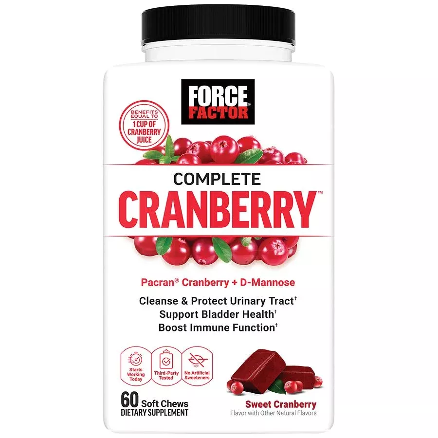 Force Factor Urinary Health Support – Sweet Cranberry