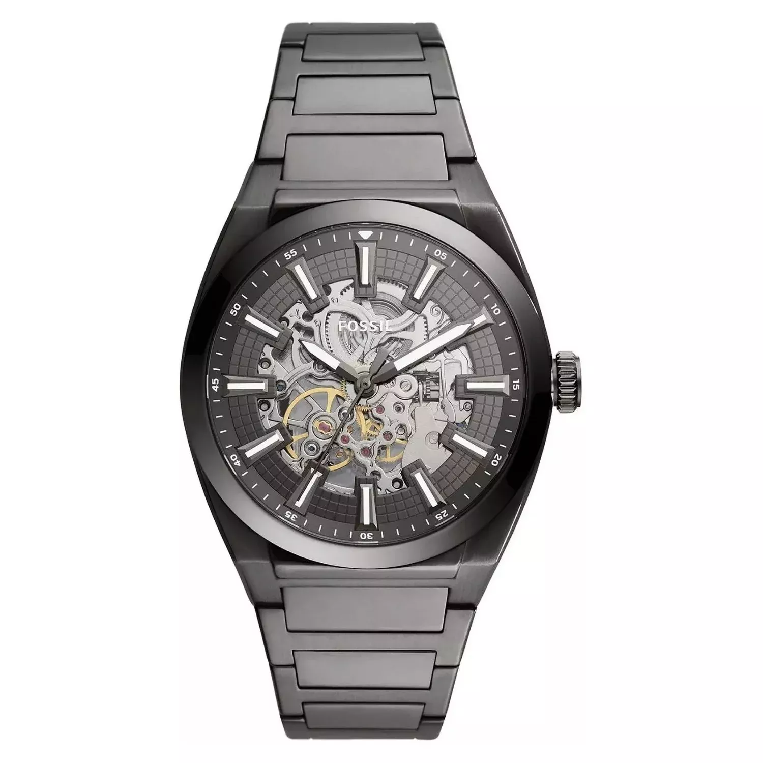 Fossil Men's Everett Grey Dial Watch - ME3206