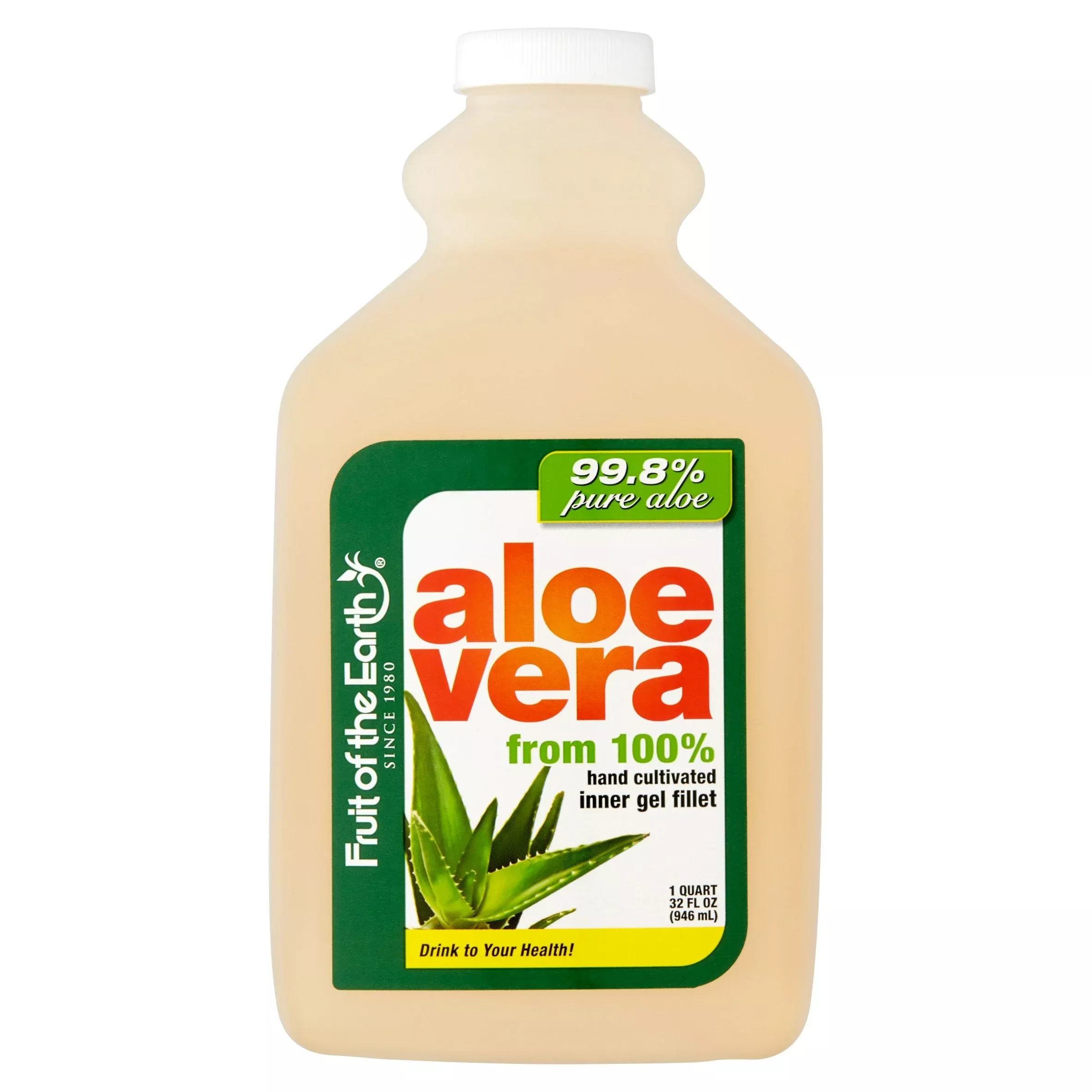 Fruit of the Earth Aloe Vera Juice Liquid32 Oz