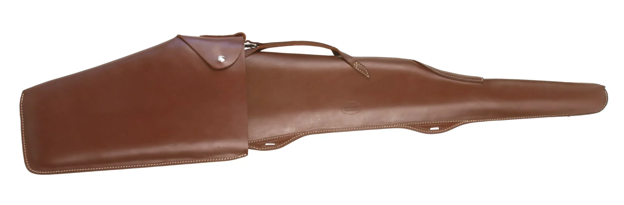 Full-length Gunlock Leather Scabbard