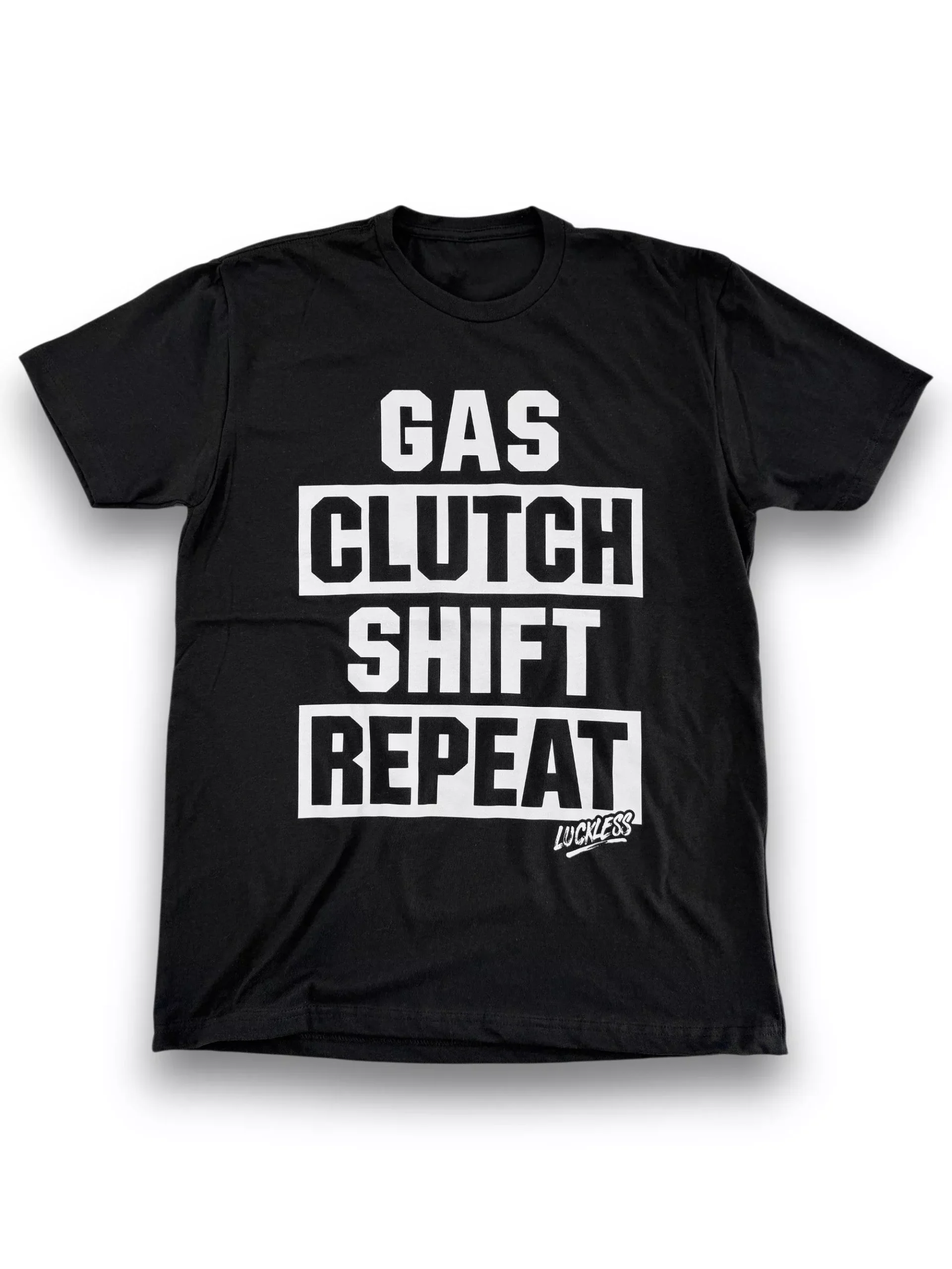 Gas Clutch Shift Repeat Tee