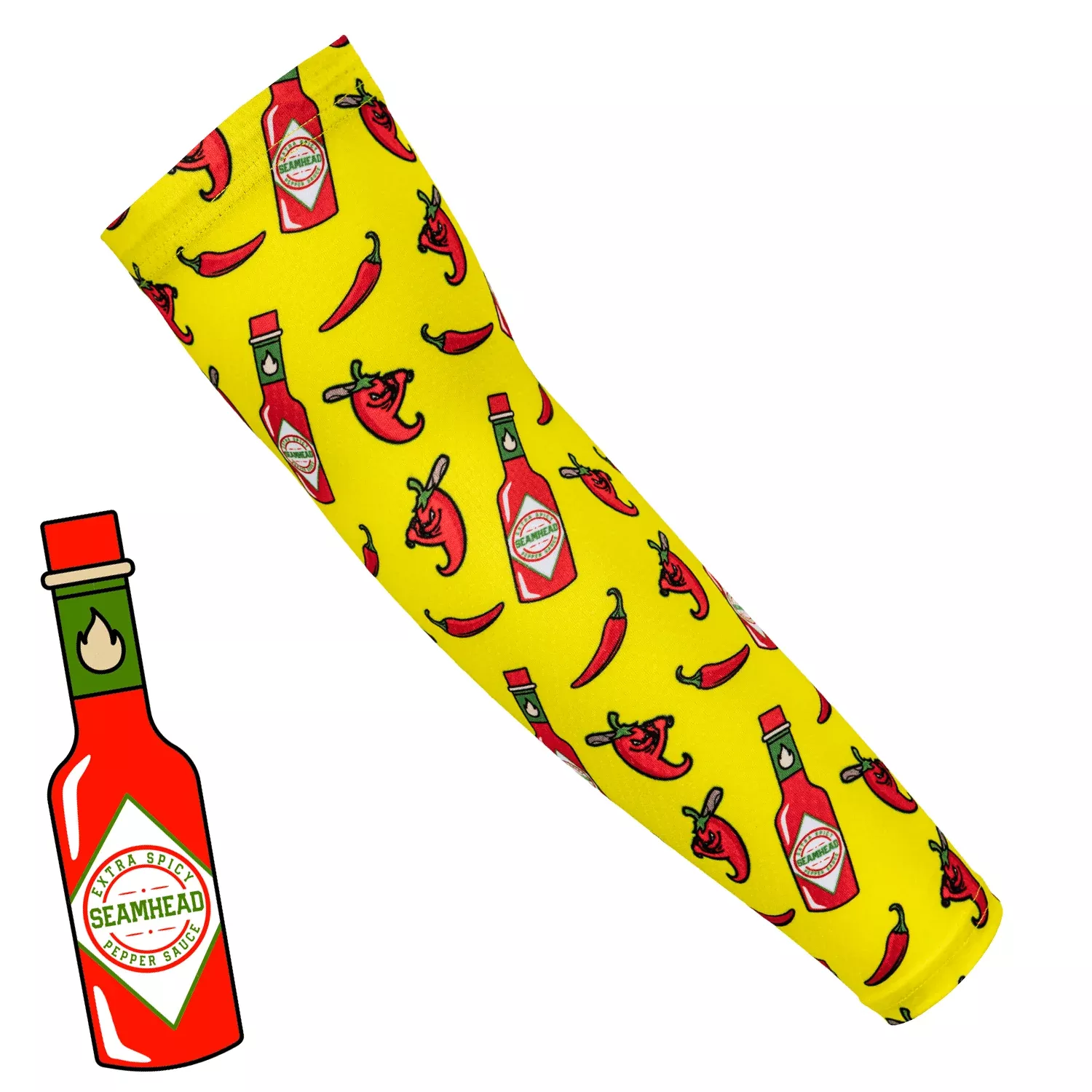 Ghost Peppers Baseball HyperDri Performance Compression Sleeve