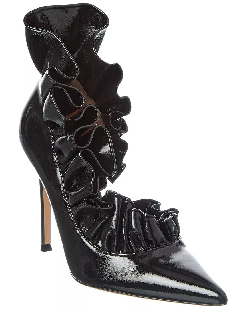 Gianvito Rossi Gabrielle 105 Leather Pump