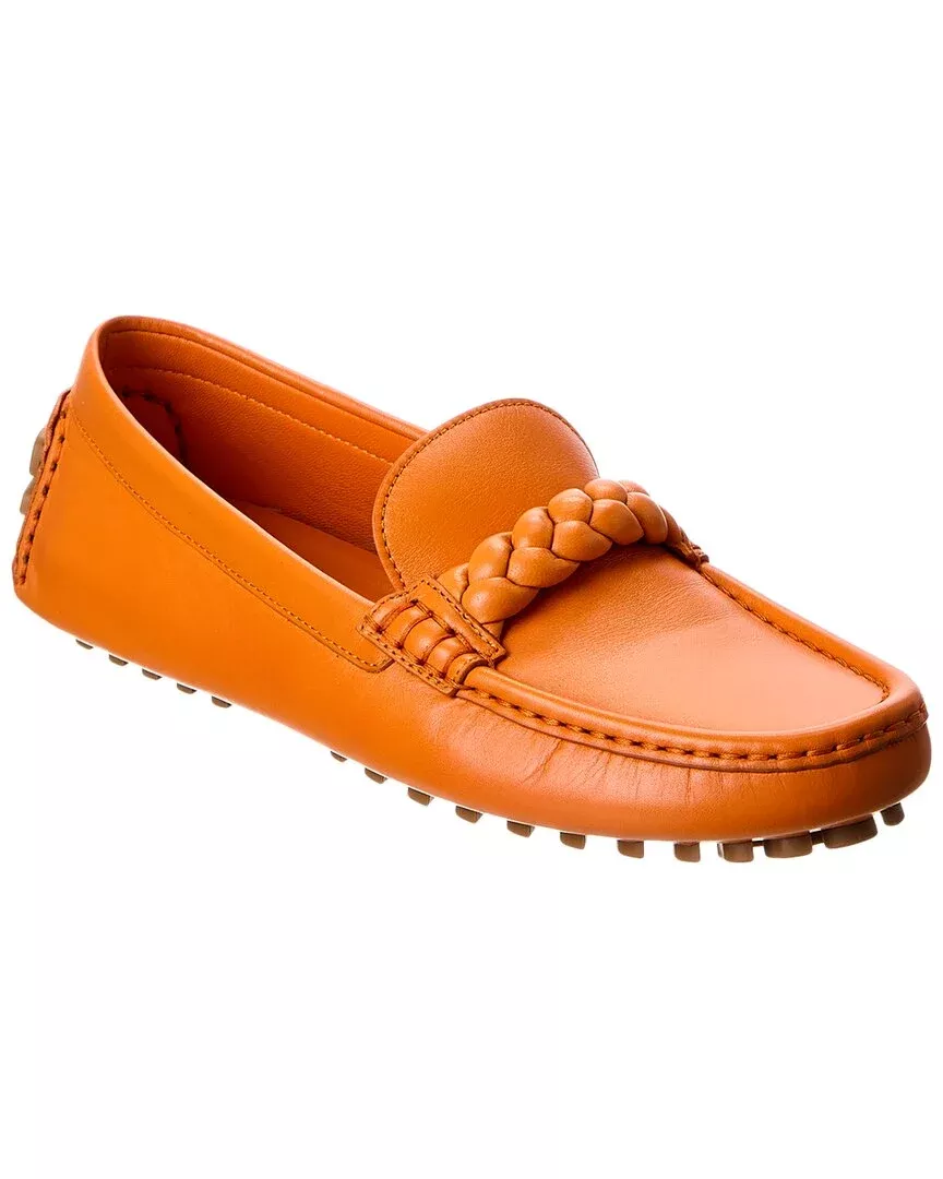 Gianvito Rossi Monza Leather Loafer
