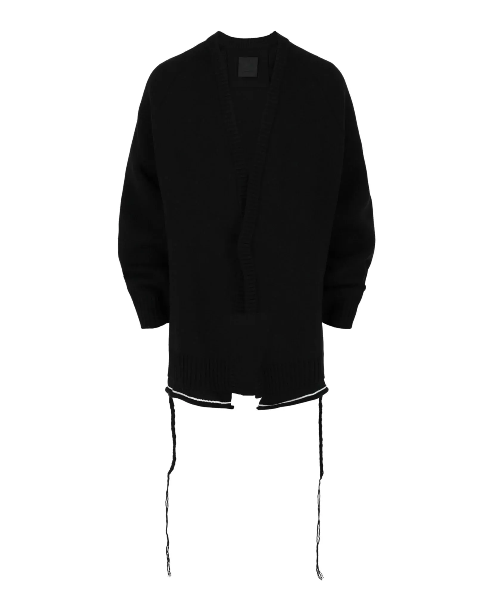 Givenchy Mens Striped-Trim U-Lock Cardigan