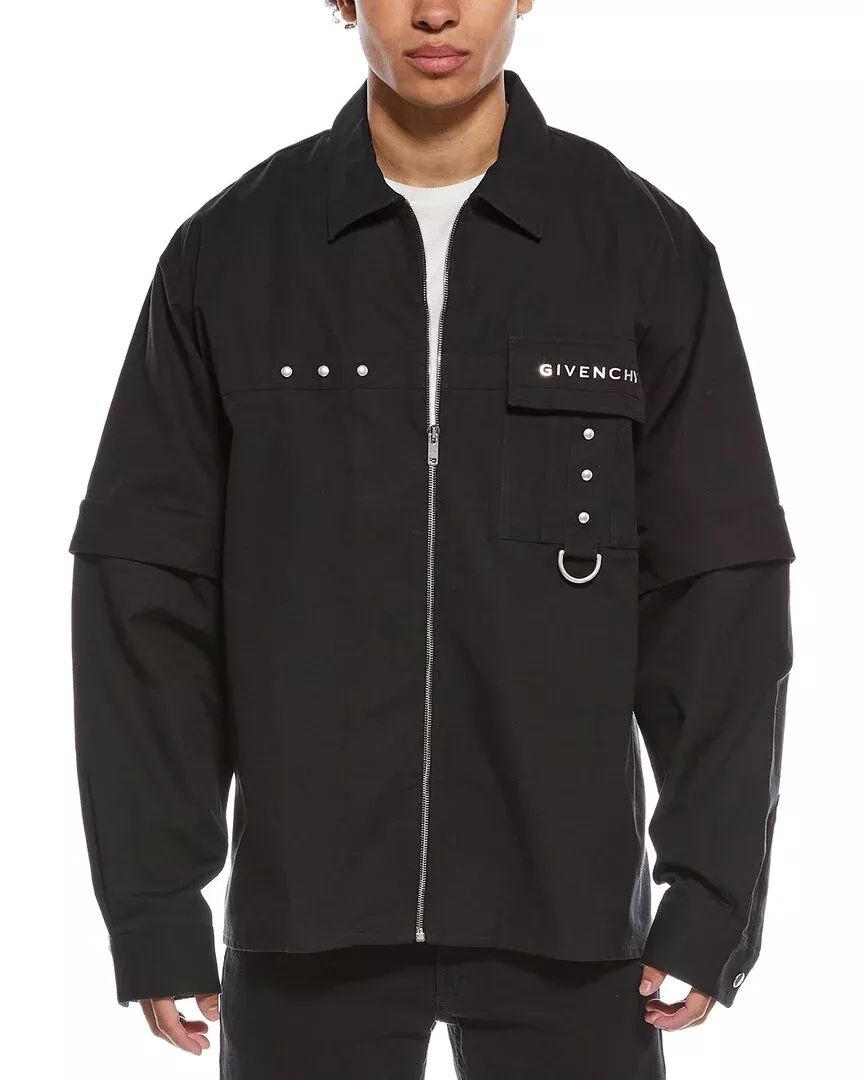 Givenchy Signature Zip Overshirt