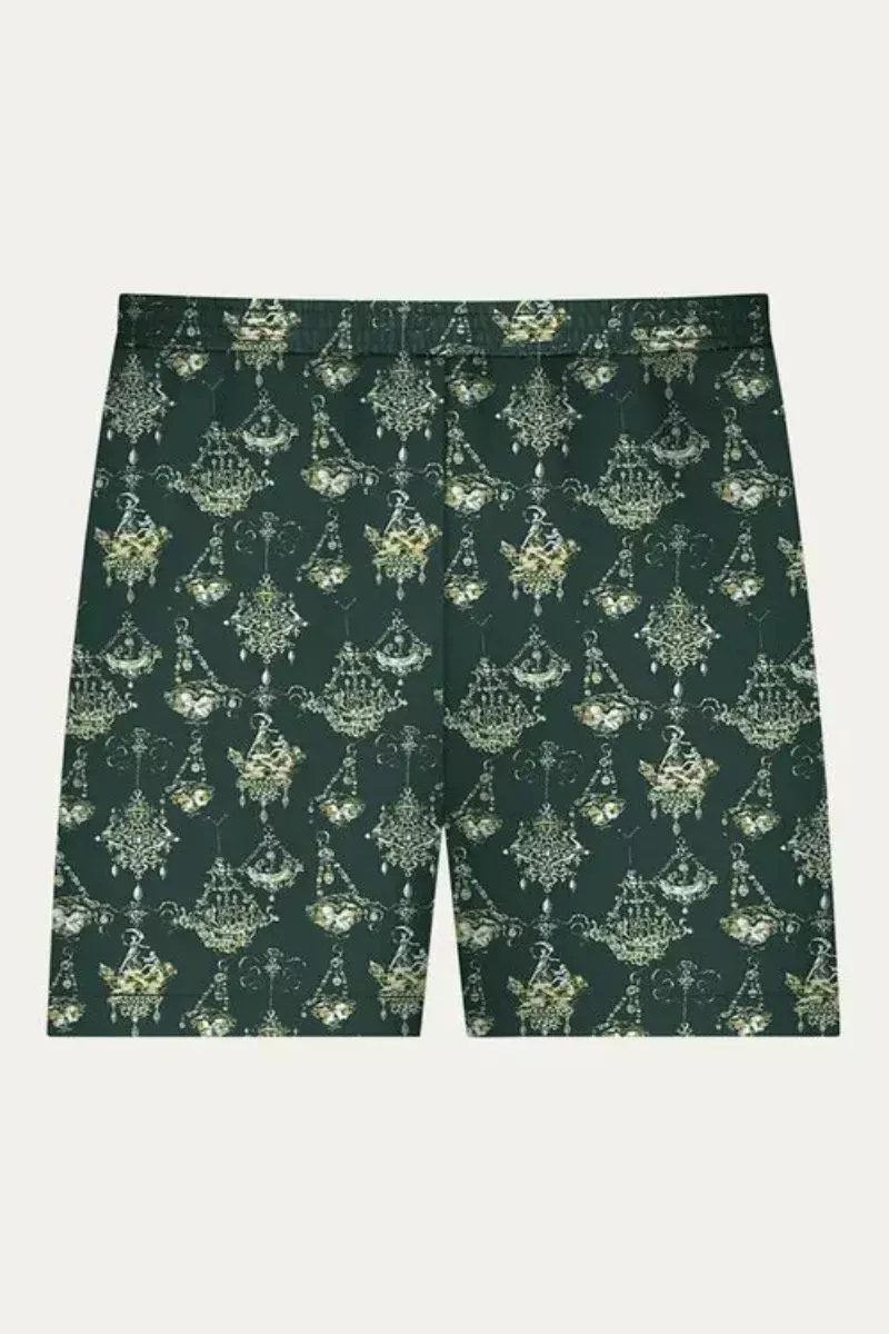 Givenchy Tailored Jogger Shorts_Dark Green