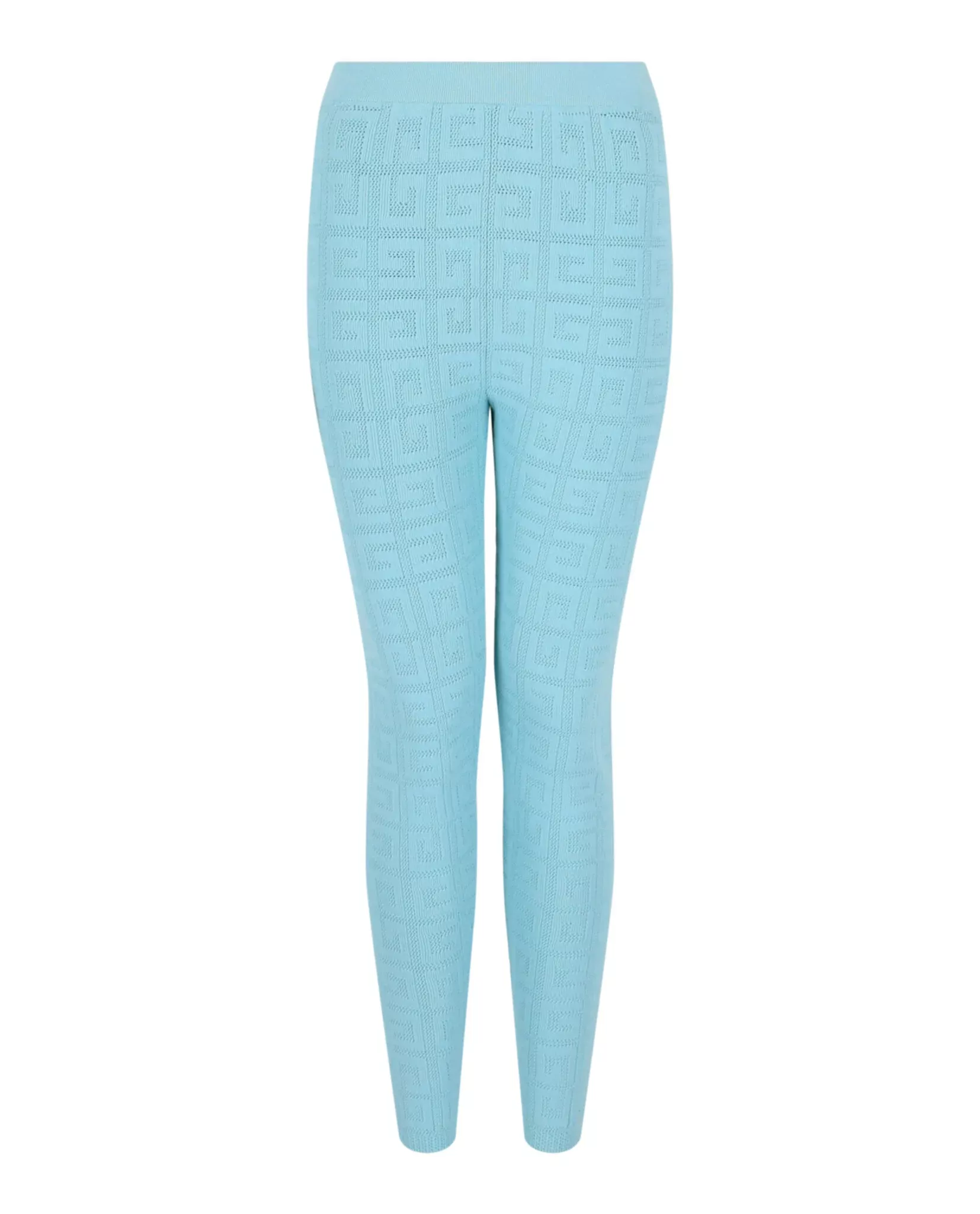 Givenchy Womens 4G Monogram Knit Leggings