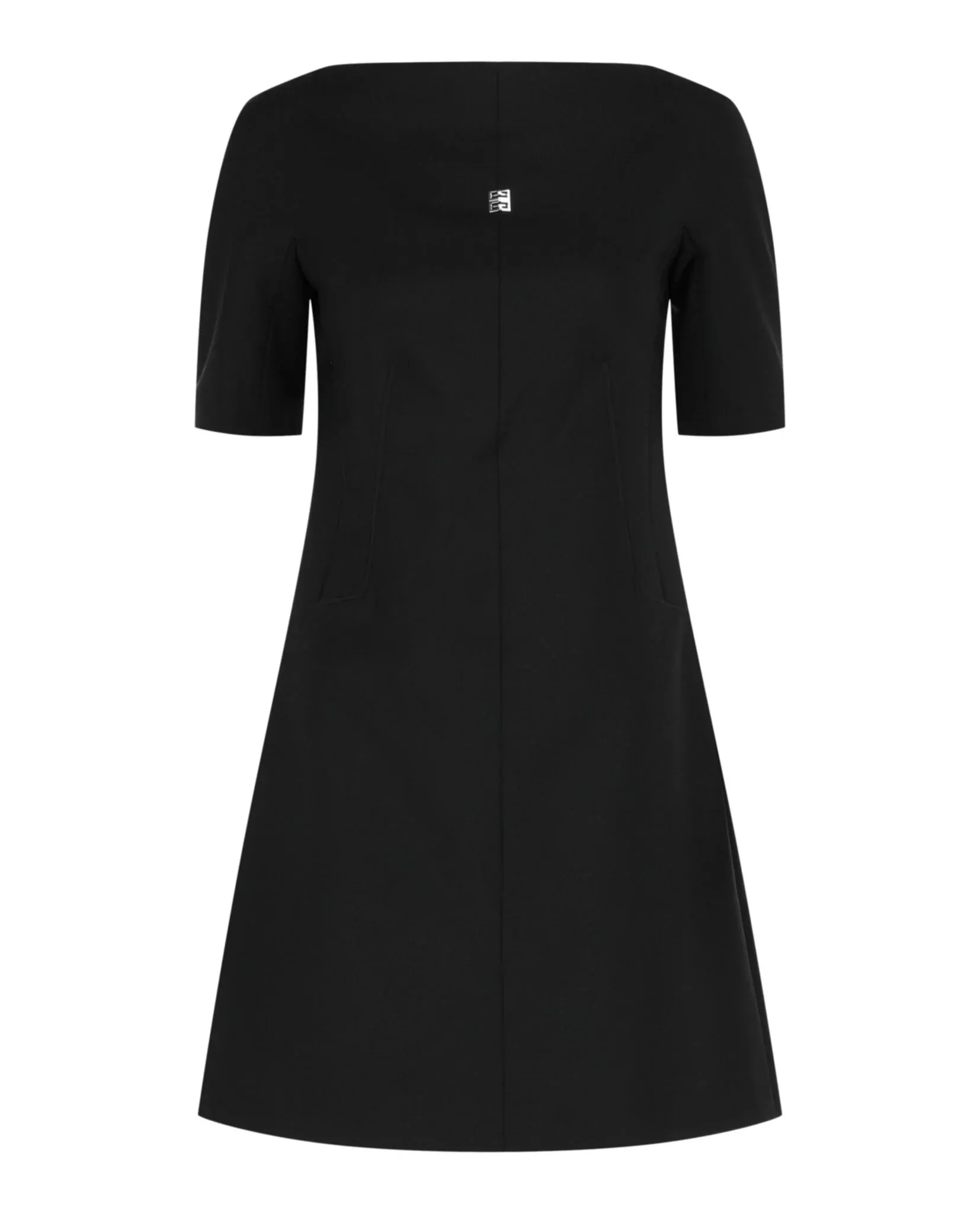 Givenchy Womens Contrast Trim Mini Dress