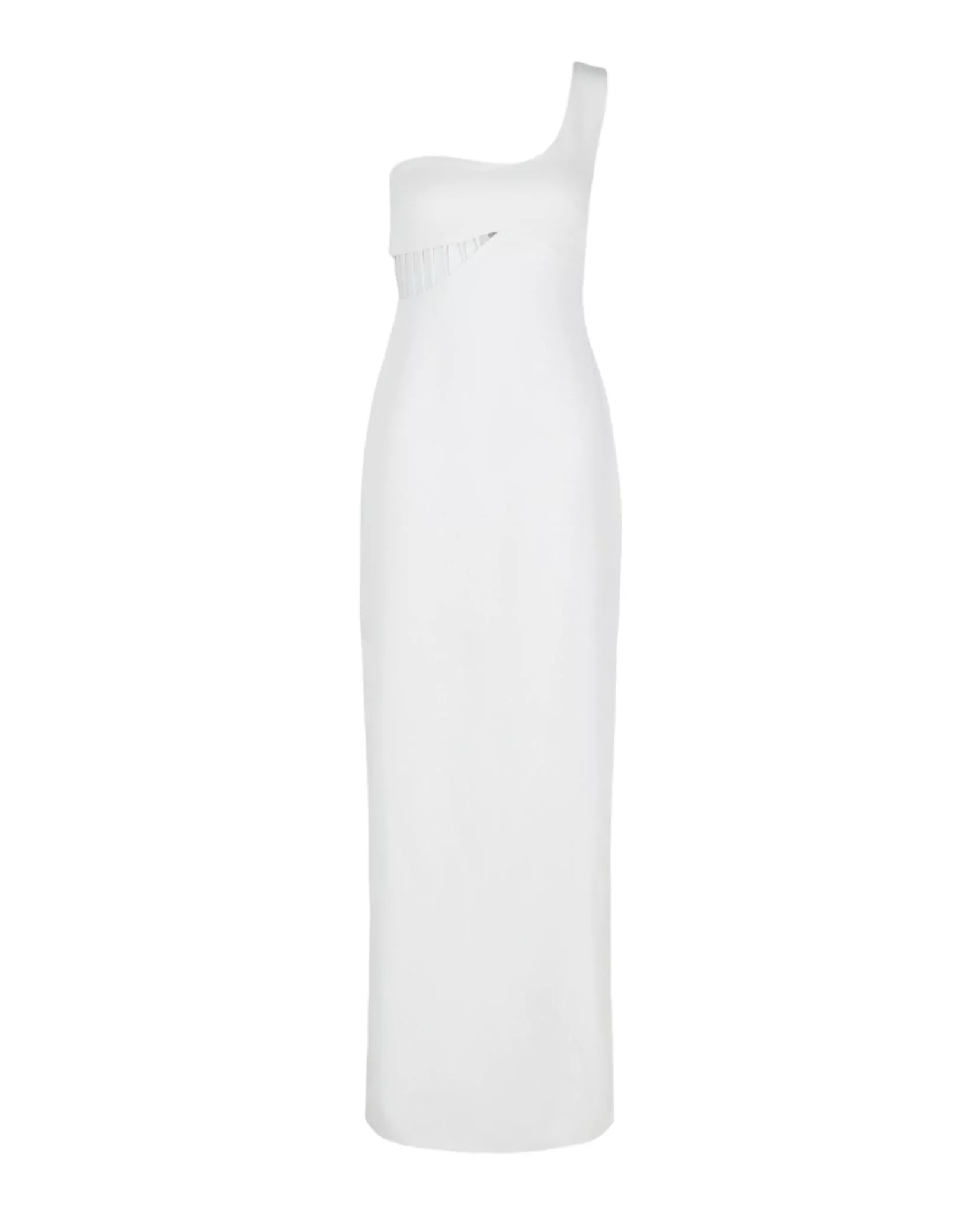Givenchy Womens One-Shoulder Cutout Gown