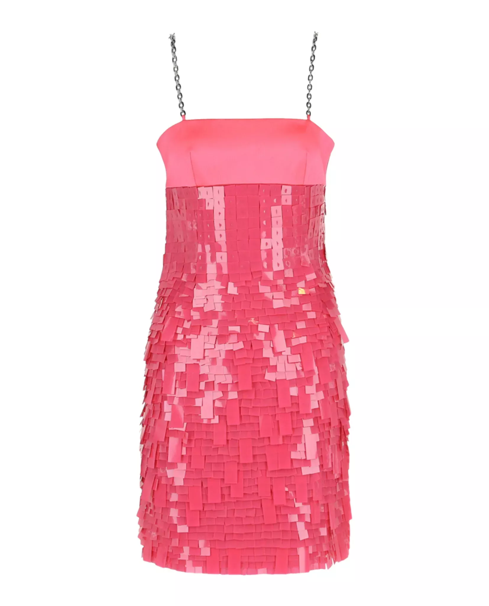 Givenchy Womens Sequin Chain-Strap Mini Dress