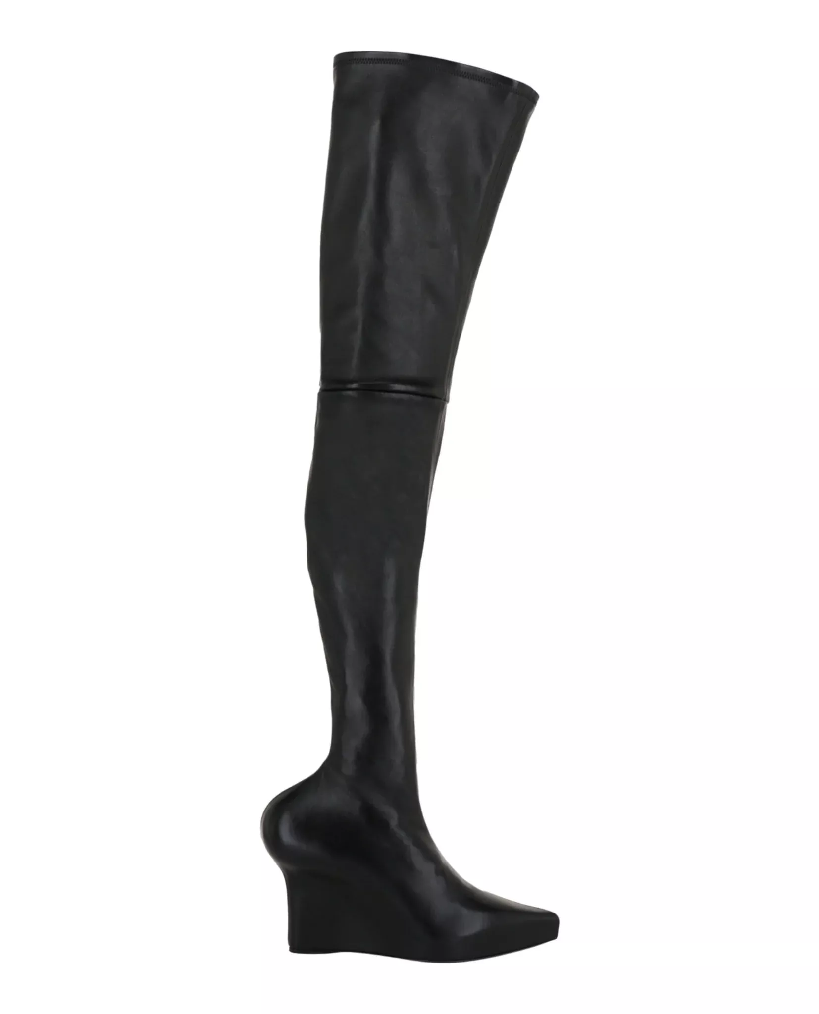 Givenchy Womens Show Stretch-Leather Over-The-Knee Boots