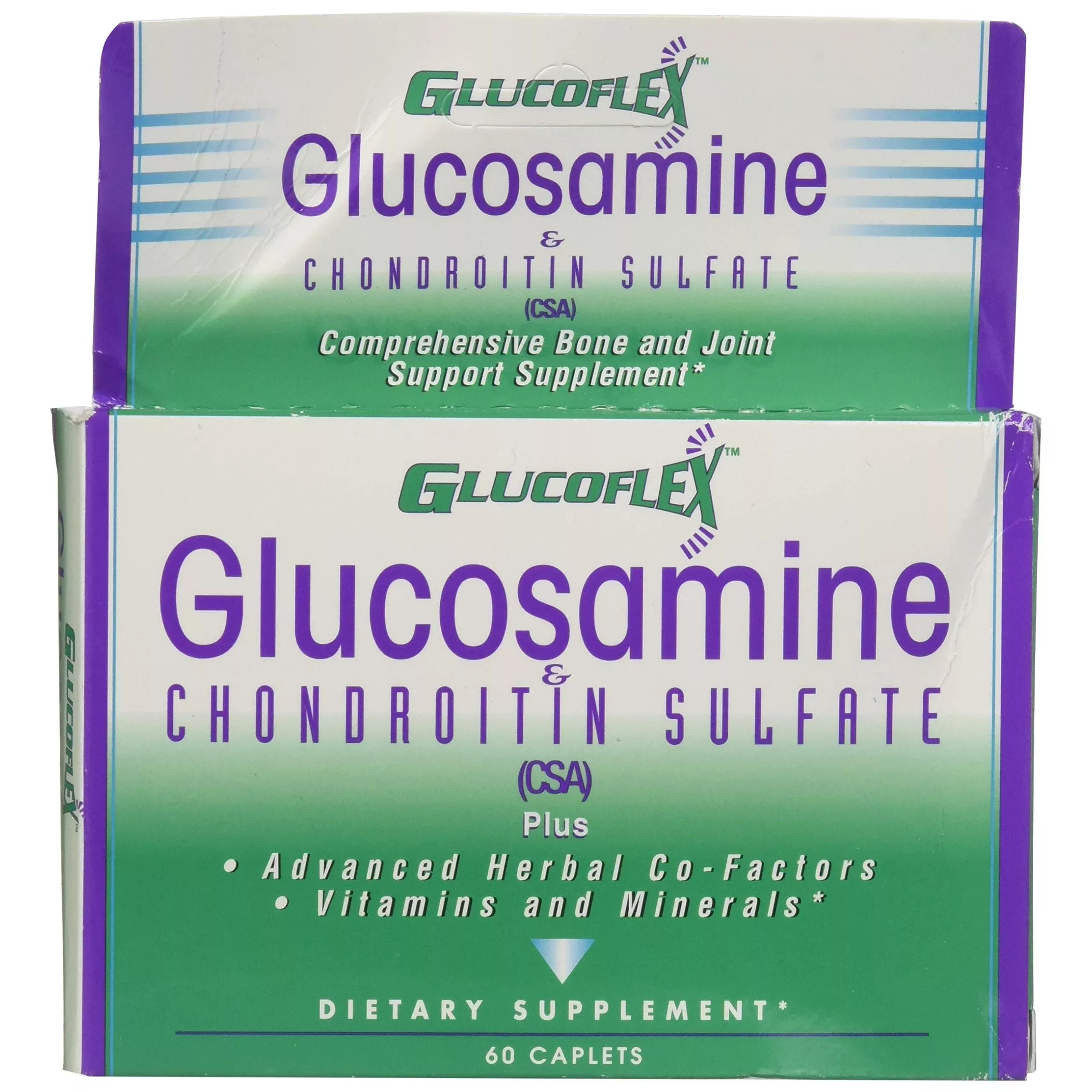 Glucoflex Glucosamine & Chondroitin Sulfate – 60 Caplets