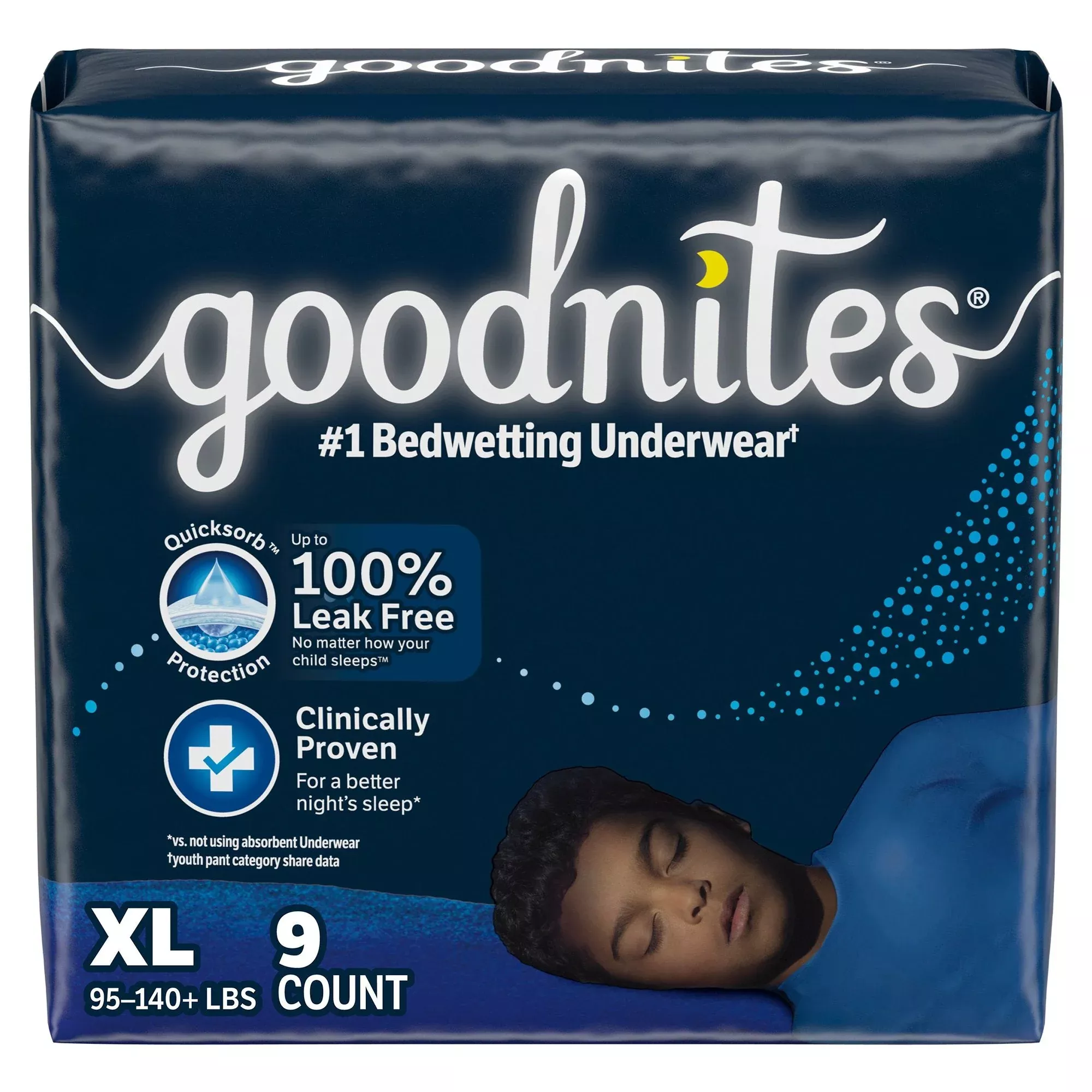 Goodnites Boys Nighttime Underwear Extra Large