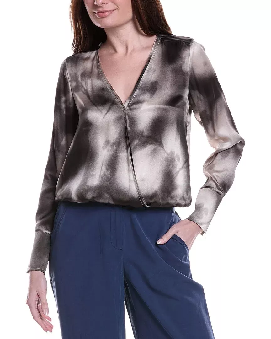 Gosilk Silk Wrap Top