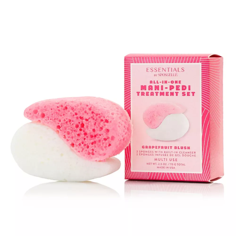 Grapefruit Blush Mani-Pedi Treatment Set | Essentials