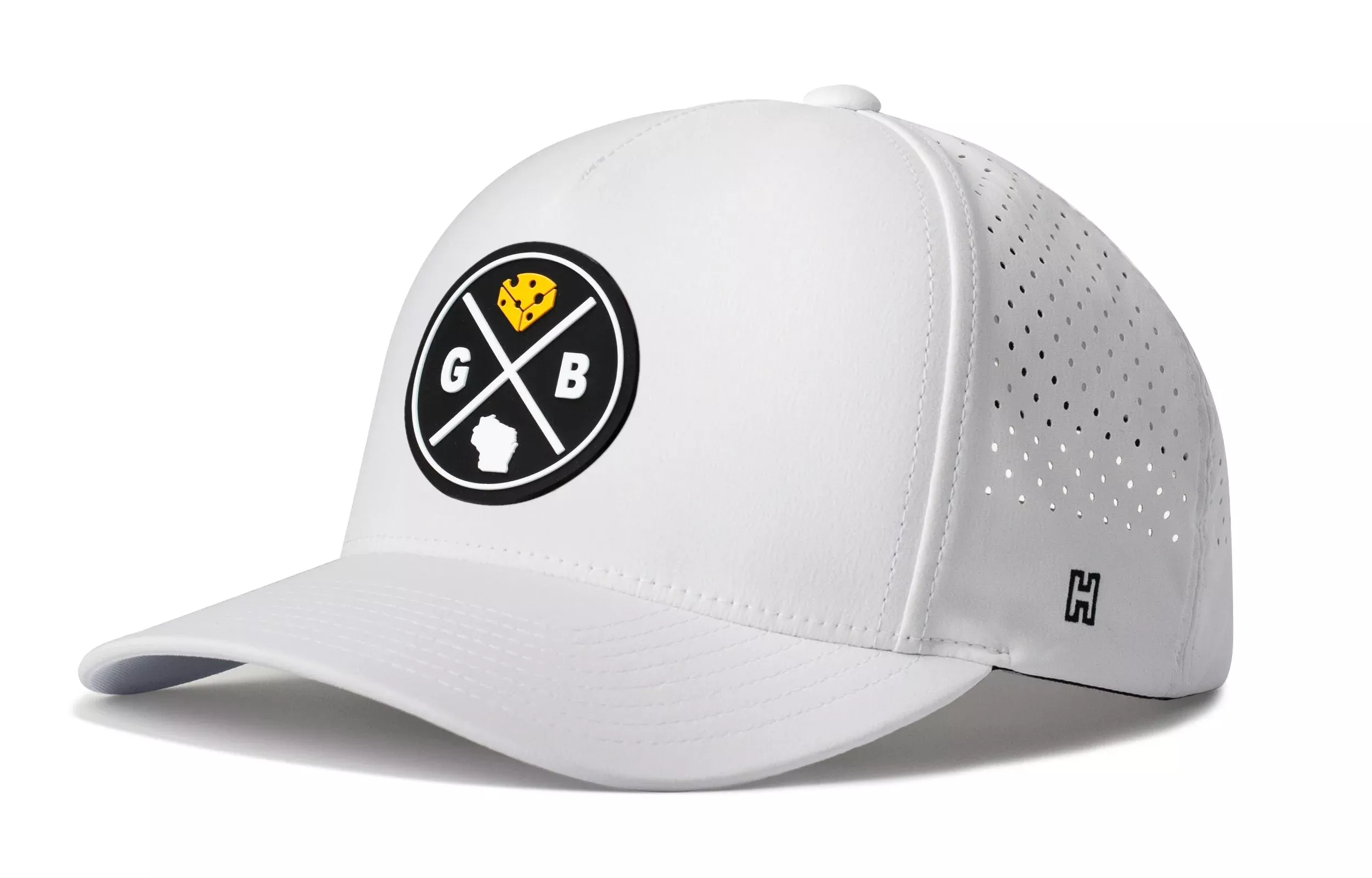 Green Bay Performance 5-Panel Hat| Cheese GB X Flexfit Snapback